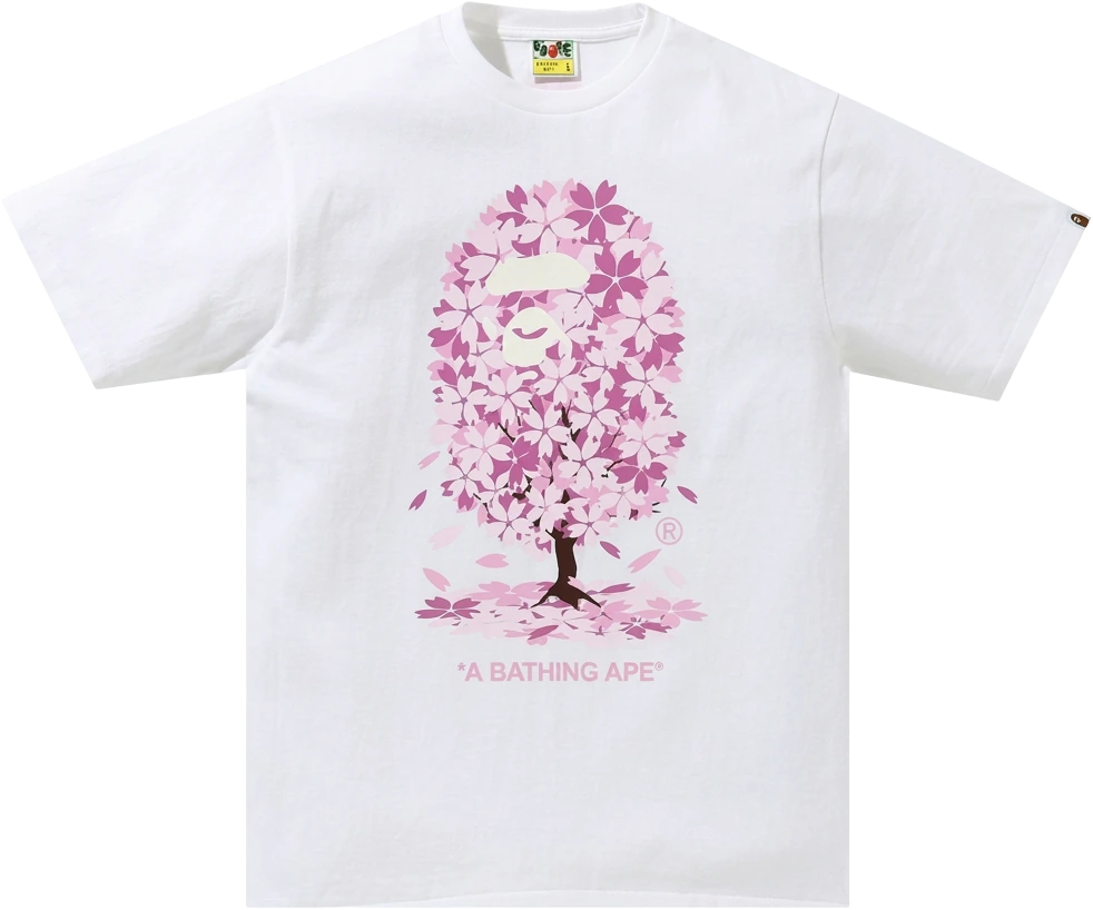 BAPE Sakura Tree Tee