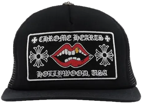 Chrome Hearts Lips Trucker