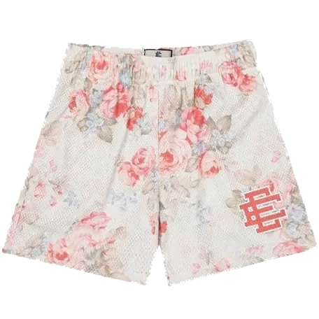 Floral Mesh Shorts