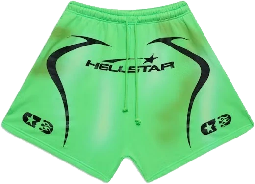 Hellstar Flame Sweat Shorts