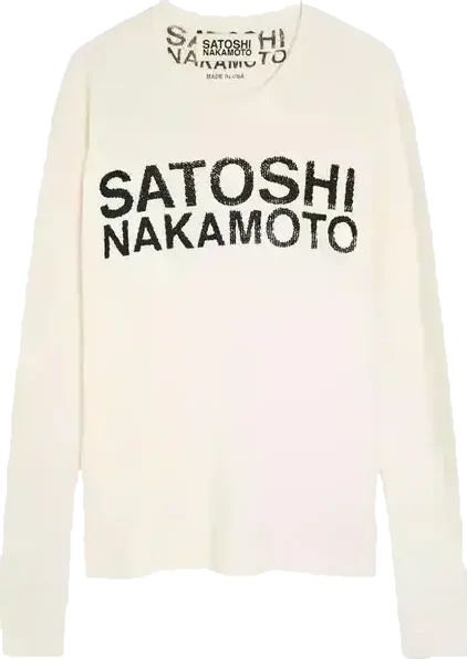Satoshi Nakamoto Long Sleeve