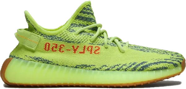 Yeezy Boost 350 V2 in Semi Frozen Yellow — view 1